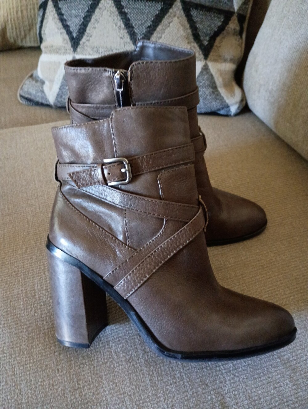 Vince Camuto Leather Booties